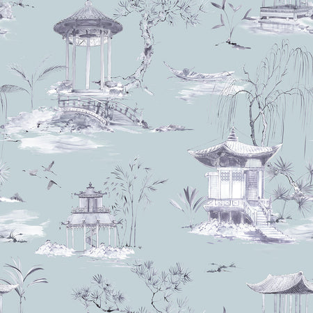 Suzhou Toile Wallcovering - Cloud