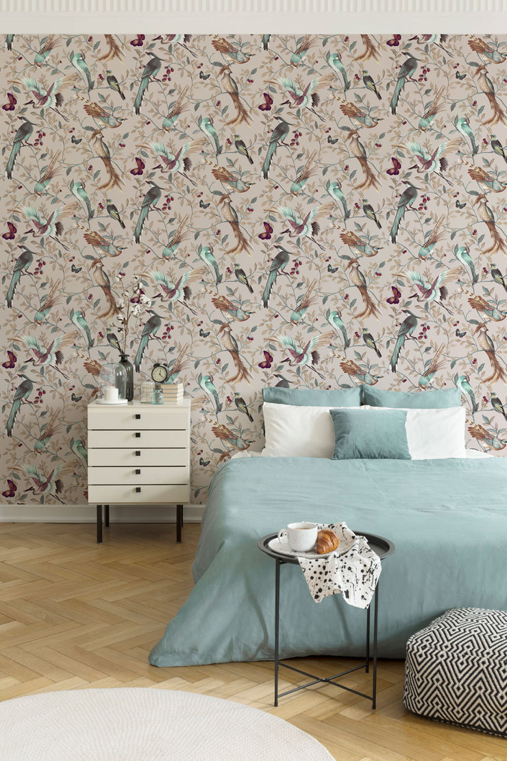 Aviary Wallcovering