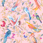 Aviary Wallcovering - Rose Quartz