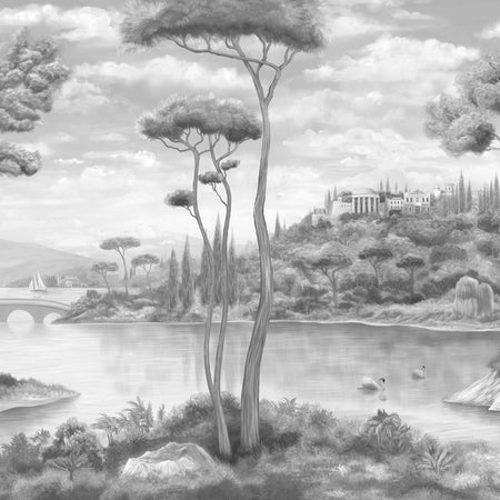 Romanza Mural - Graphite