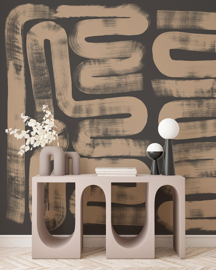 Gesture 1 Repeating Mural | Astek