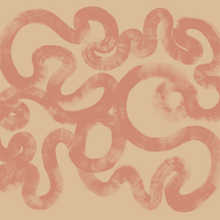 Gesture 3 Mural - Sienna