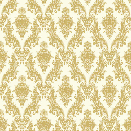 Petite Heirloom Wallcovering - Beige & Ivory
