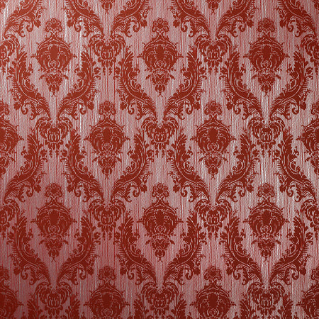 Petite Heirloom Wallcovering - Variegated Scarlet