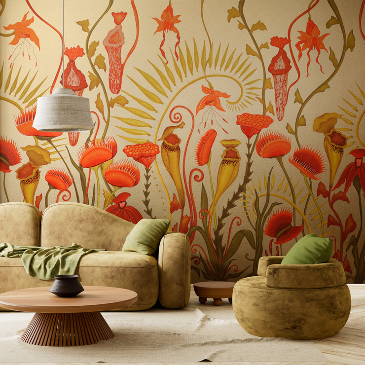Carnivoria Repeating Mural | Astek
