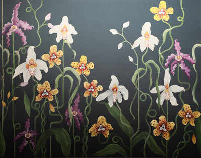 Cymbeline Repeating Mural - Midnight