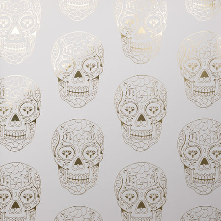 Calaveras Wallcovering - Alabaster Gold