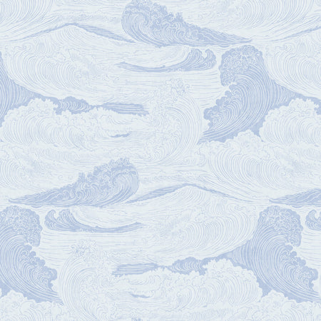 High Seas Wallcovering - Mist