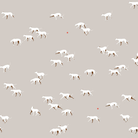 Go Fetch Wallcovering - Greige