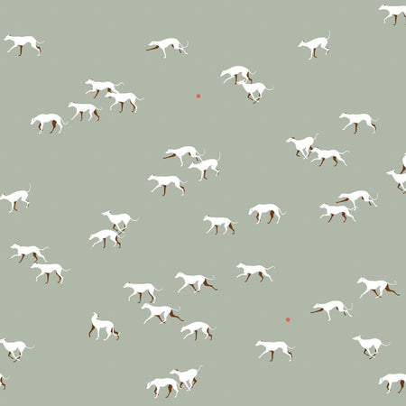 Go Fetch Wallcovering - Sage