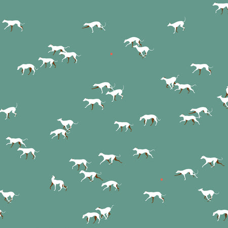 Go Fetch Wallcovering - Spruce