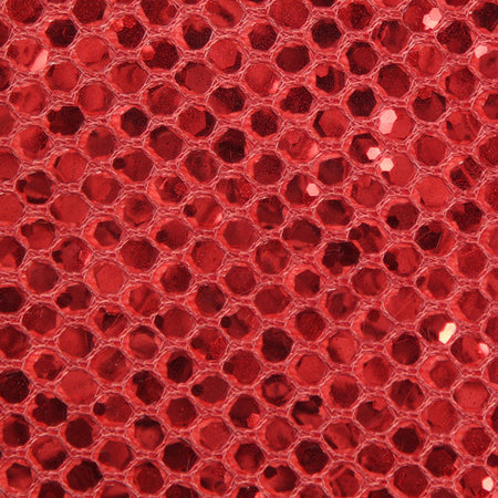 Large Sequins Wallcovering - Red