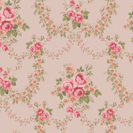 Tallulah Wallcovering - Pink