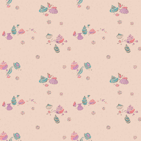 Seashells Wallcovering - Cool