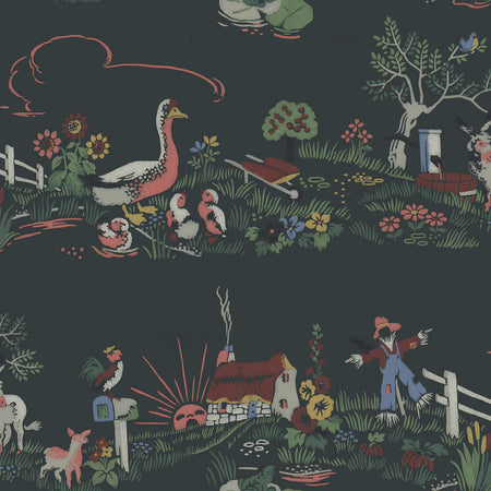 Farm Life Wallcovering