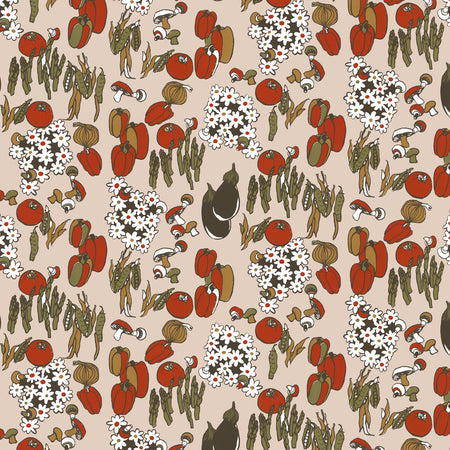 Vegetable Garden Wallcovering