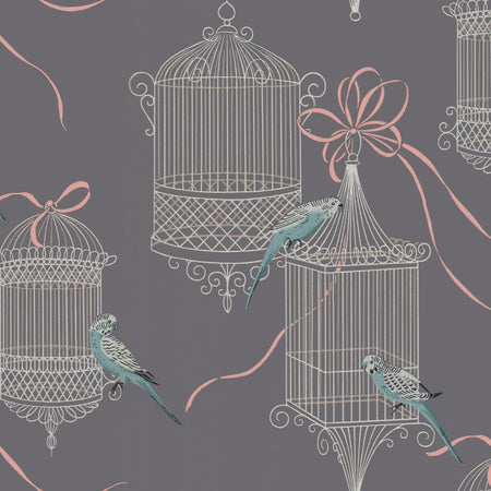 Flyaway Parakeet Wallcovering