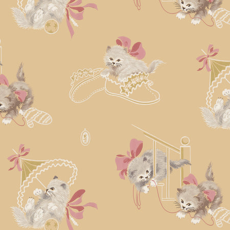 Fancy Feline Wallcovering