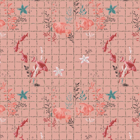 Aquarium Life Wallcovering