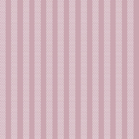 Argyle Stripes Wallcovering - Plum