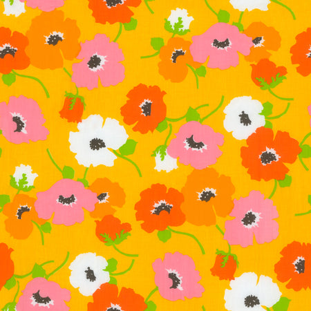 Vibrant Poppies Wallcovering