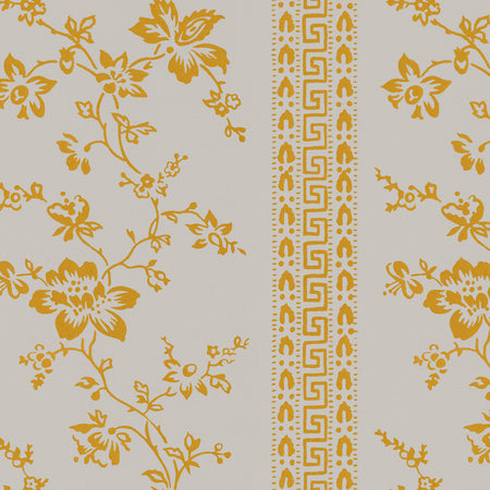 Golden Acantha Stripe Wallcovering
