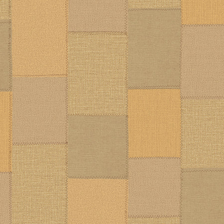 Sartorial Patch Wallcovering - Ironwood