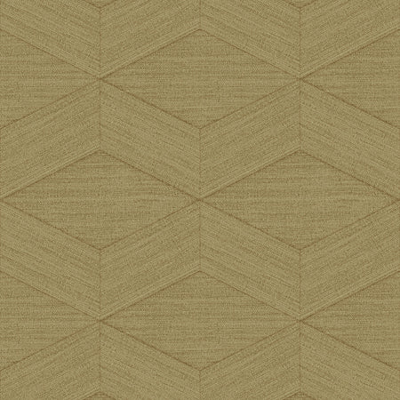 Mirrored Chevron Wallcovering - Hay