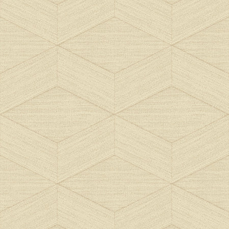 Mirrored Chevron Wallcovering - Barley