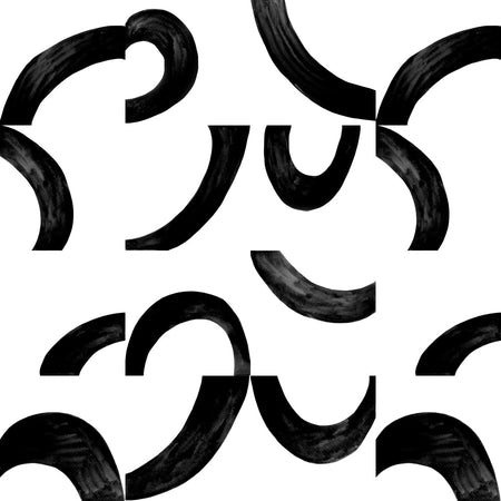Arcs Wallcovering - Black