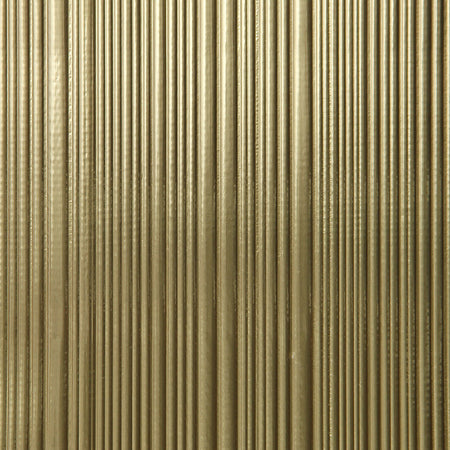 Corrugated Wallcovering - Gold