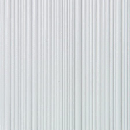 Corrugated Wallcovering - White