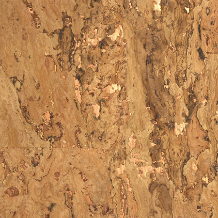 Fawn and Copper Cork Wallcovering