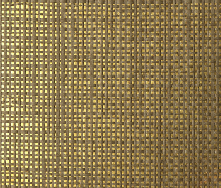 Gold Walnut Weave Wallcovering