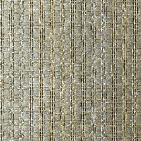 Pewter Sheen Weave Wallcovering