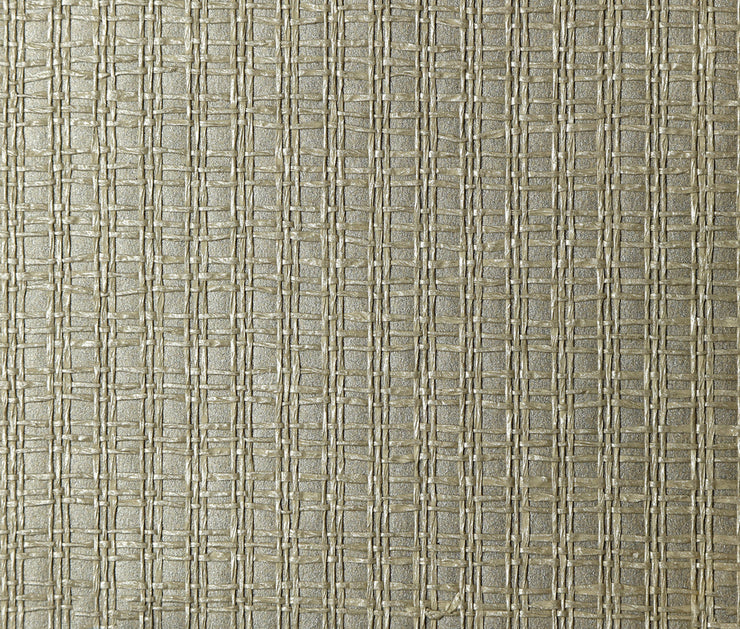 Pewter Sheen Weave Wallcovering