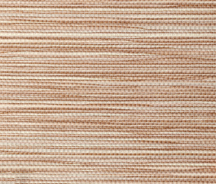 Pale Rose Grasscloth Wallcovering