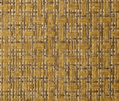 Medium Walnut Weave  Wallcovering
