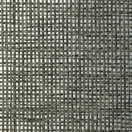 Silver & Smoke Weave Wallcovering
