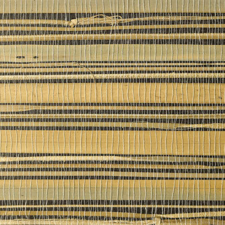 Wheat & Charcoal Grasscloth Wallcovering