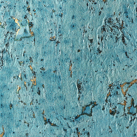 Cyan Cork Wallcovering