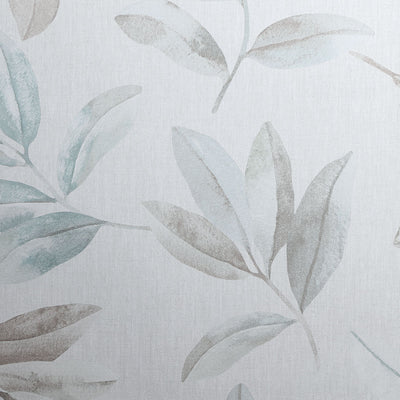 Watercolor Leaves - Mist Wallcovering
