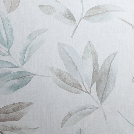 Watercolor Leaves - Mist Wallcovering