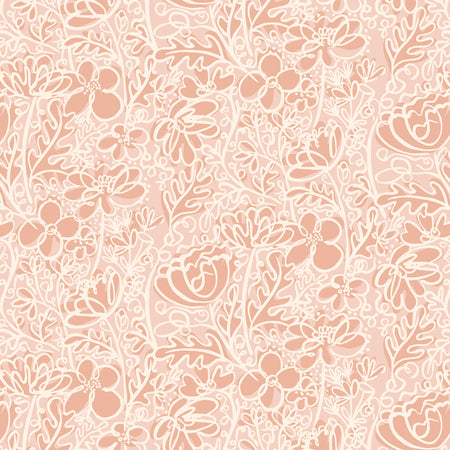 Antonia Wallcovering - Peach