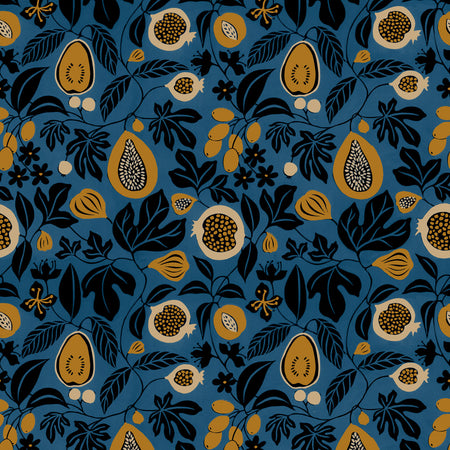 Folk Fruit Wallcovering - Admiral