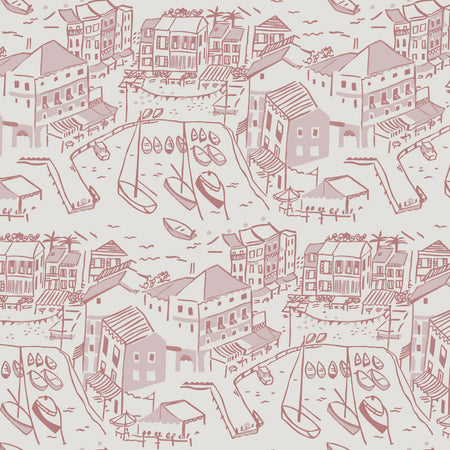 Portofino Wallcovering - Blush