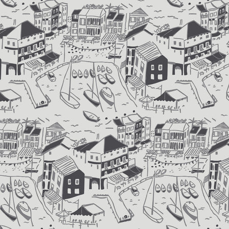 Portofino Wallcovering - Newsprint