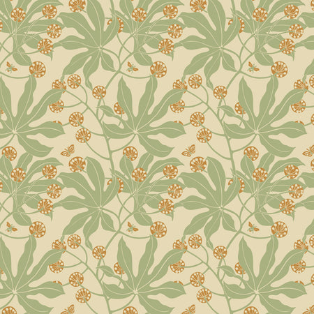 Fatsia Wallcovering - Spring