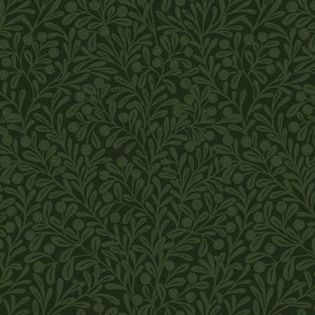 Fruit Botanical Wallcovering - Viridian