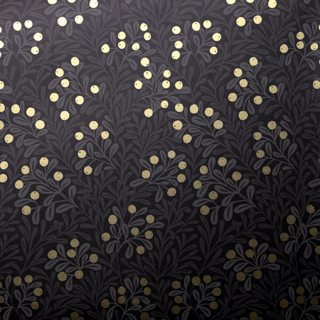 Fruit Botanical Wallcovering - Raven